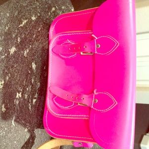 Beautiful Satchel in bright pink